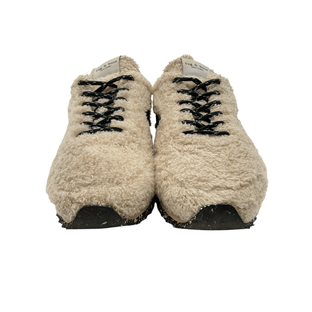 Rag & Bone Plush Beige Retro Runner Sneakers Size 40 - Picture 4 of 8